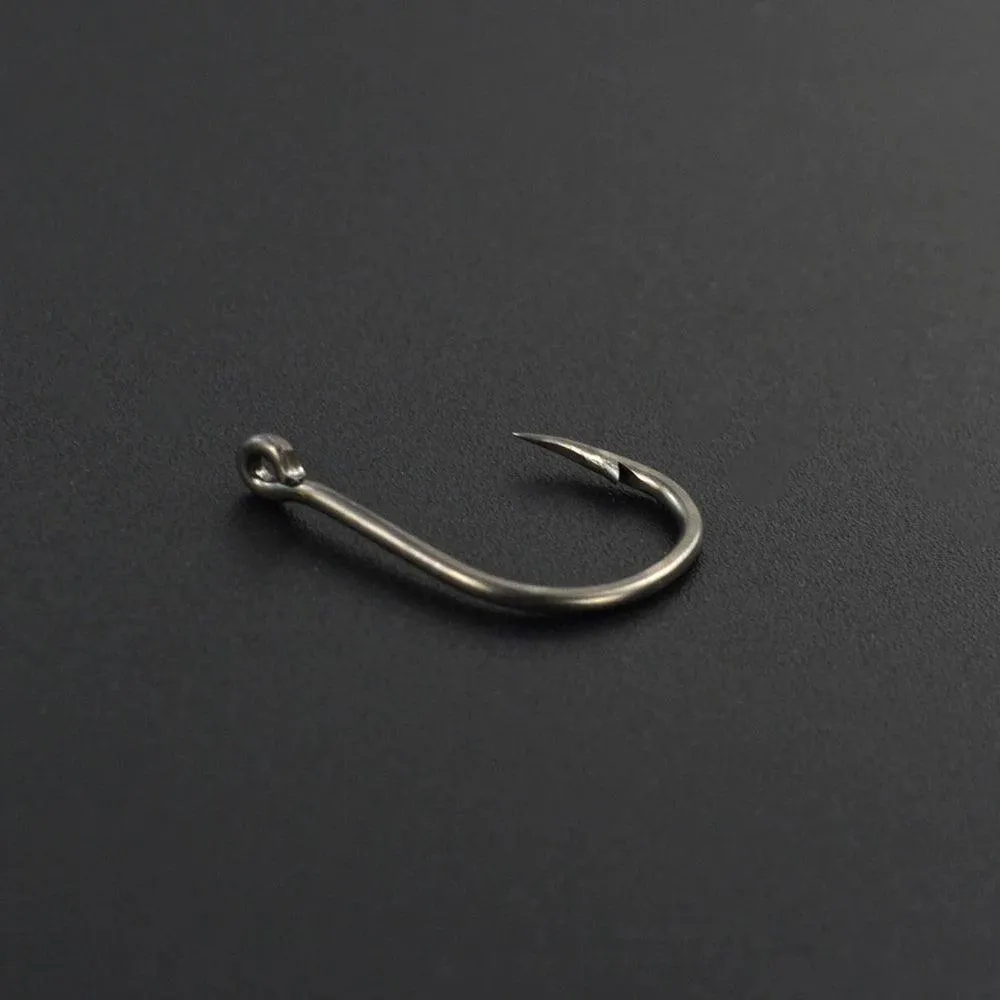 15pcs Coating High Carbon Stainless Steel Barbed Hook