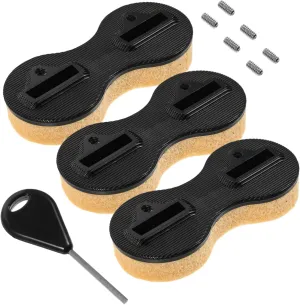 1set Replaceable Fin Box for Sup Durable Plastic Repair Tool for Paddleboard Surf Kayak Enhances Stability Control Water Compatible Fin Types