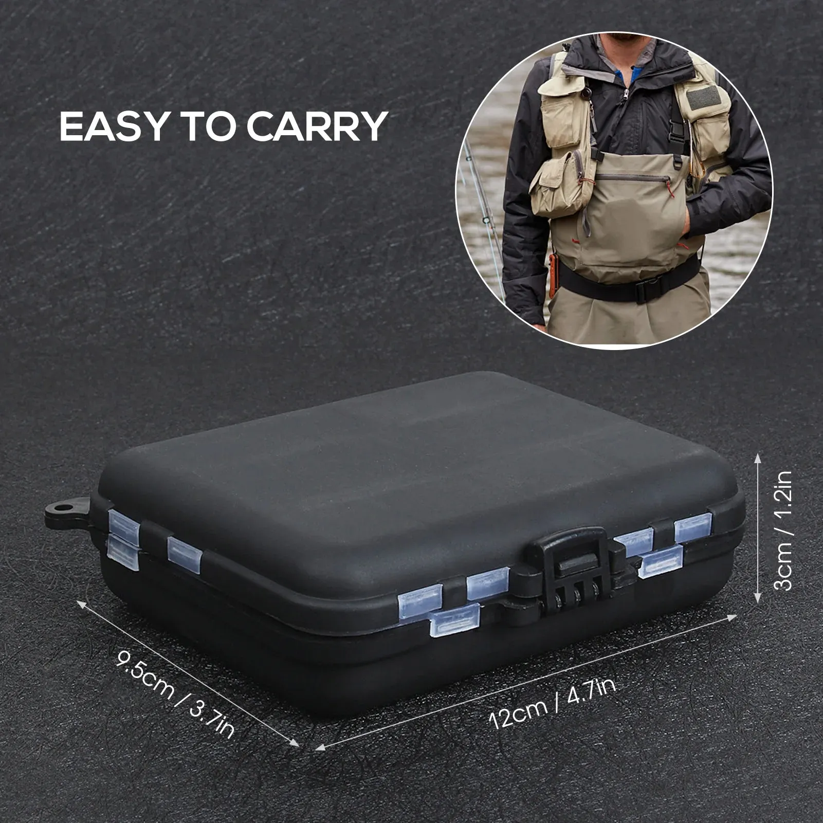 263pcs Fishing Accessories Set with Tackle Box Including Plier Jig Hooks Sinker Weight Swivels Snaps Sinker Slides