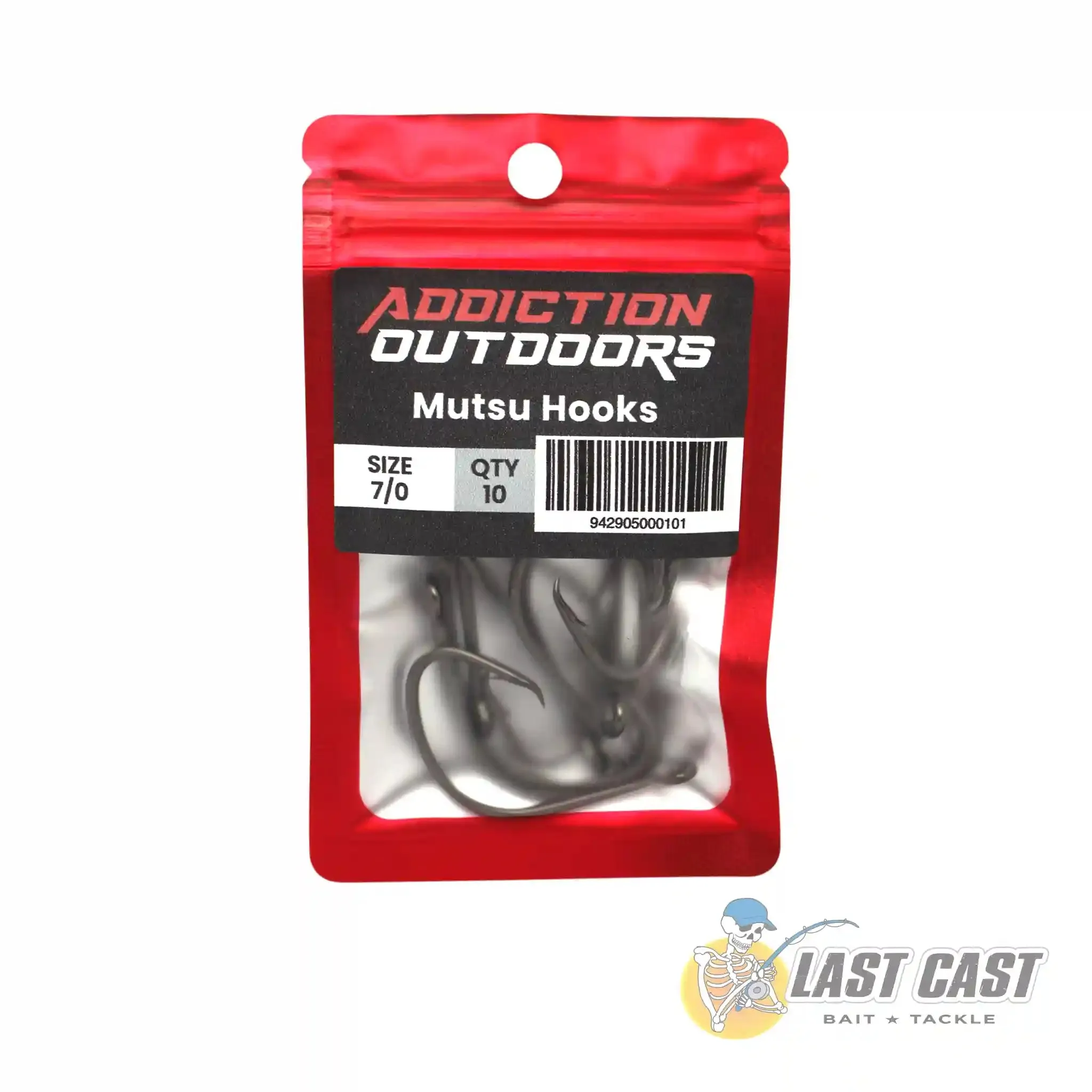 ADDICTION OUTDOORS - MUTSU HOOKS BLACK 10pck