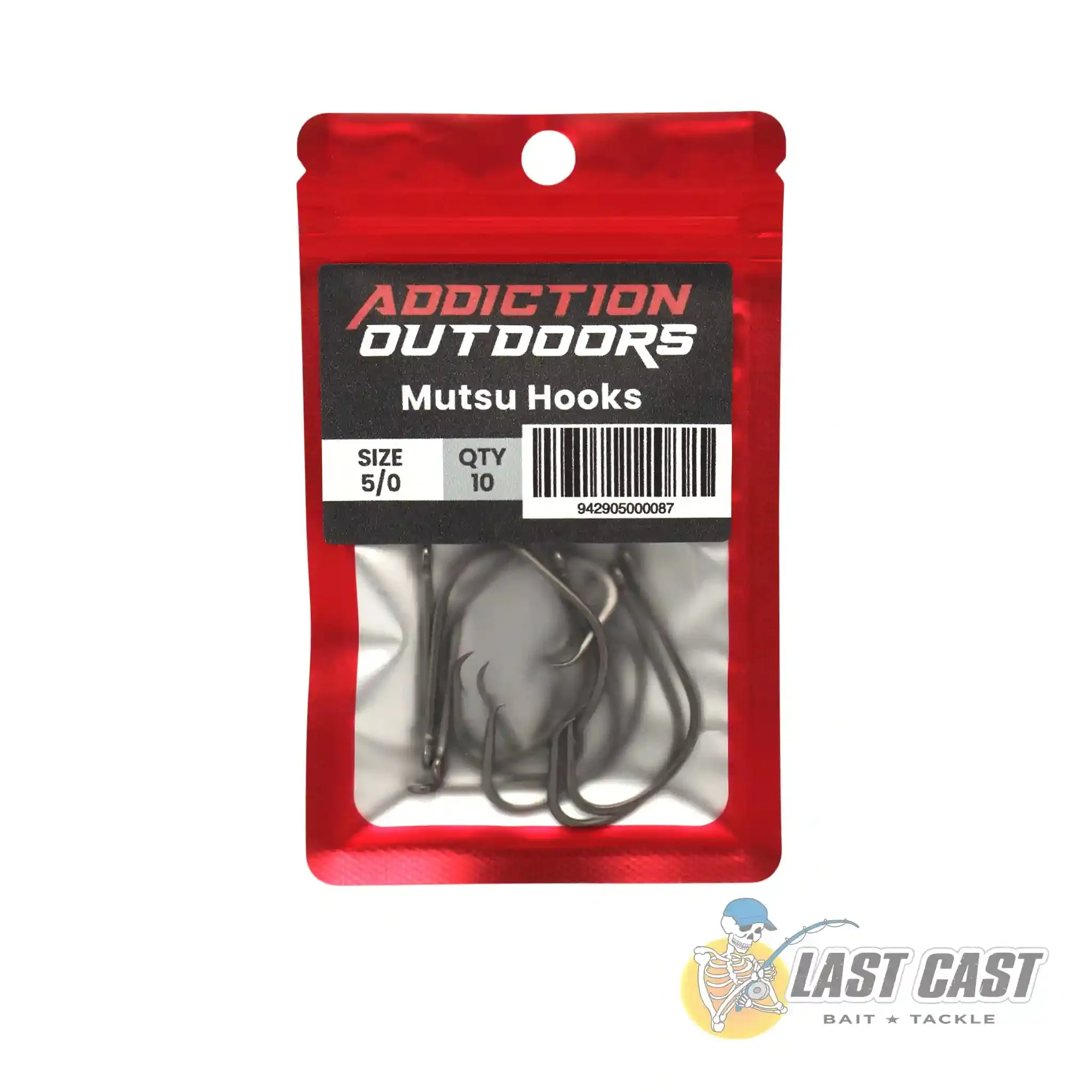 ADDICTION OUTDOORS - MUTSU HOOKS BLACK 10pck