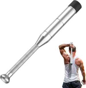 Adjustable Premium Steel Club for Strength Training, Indian Club for Full Body Workouts, Rehab, Stretching & Rotational Training, 4 Weight Options(6.3-13Lbs) Mace for Men & Women