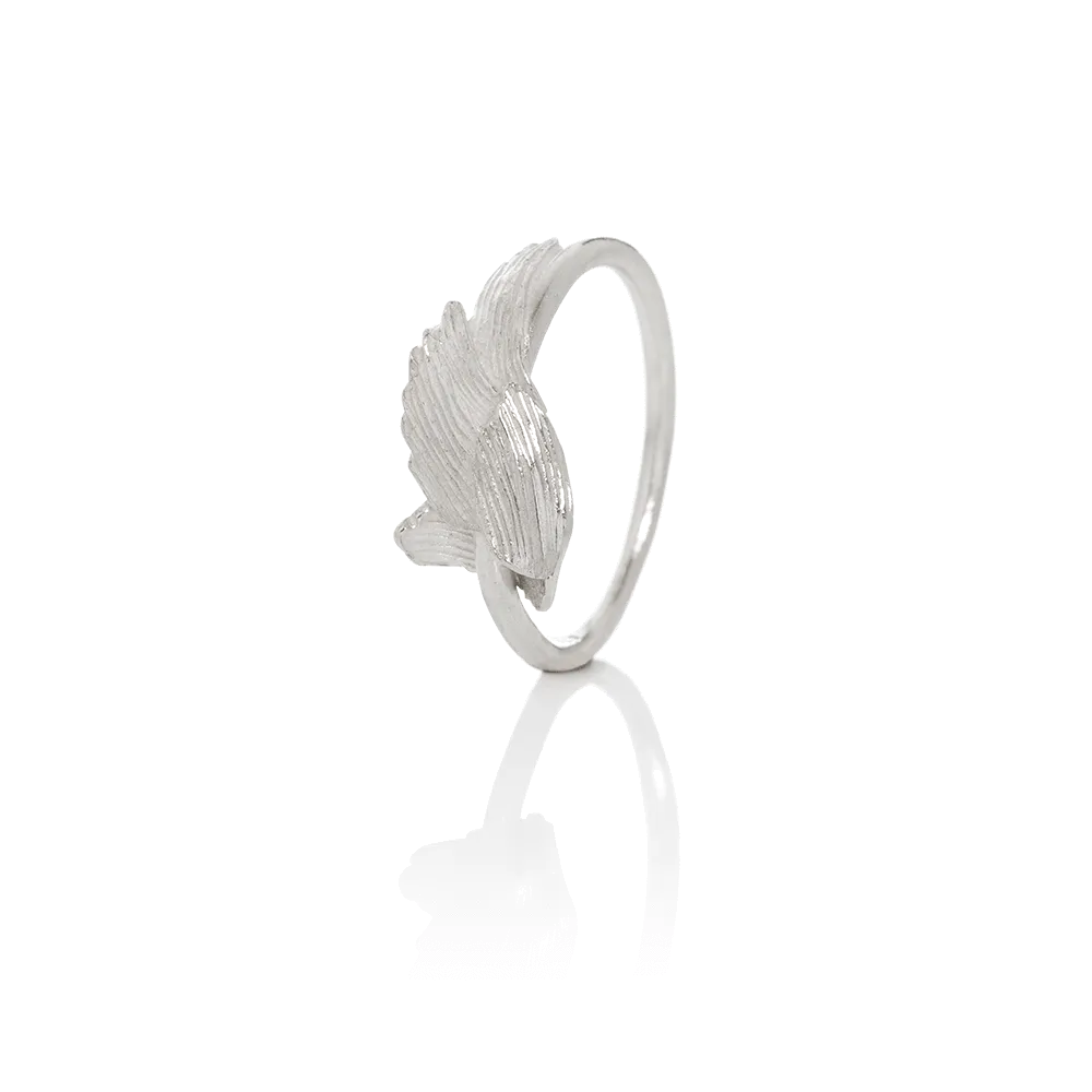 Aurum Swan Ring Silver (Swan 403)