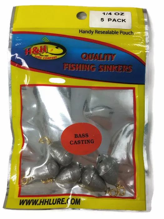 Bass Casting Sinkers