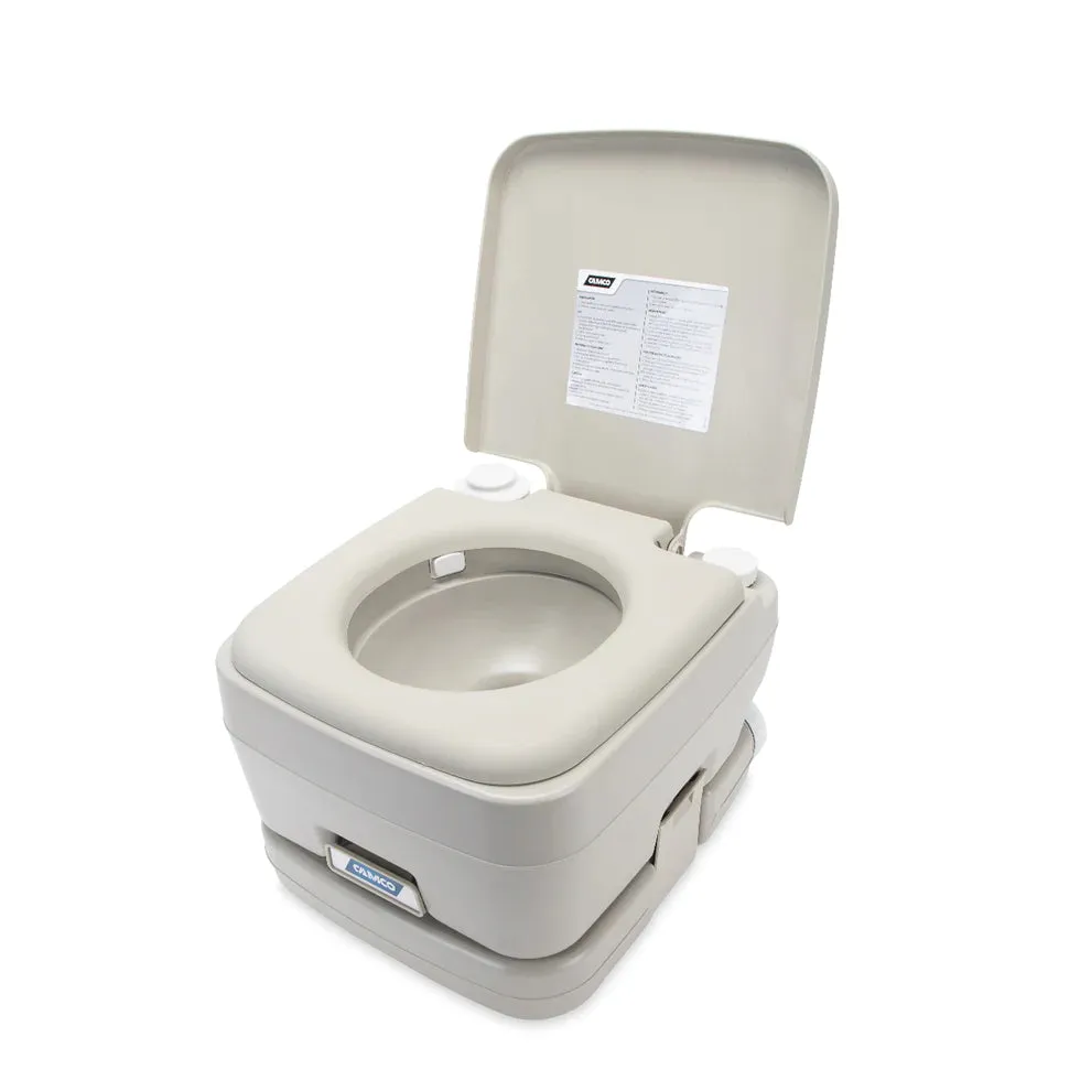 Camco Outdoors Portable Travel Toilet - 2.6 Gallon