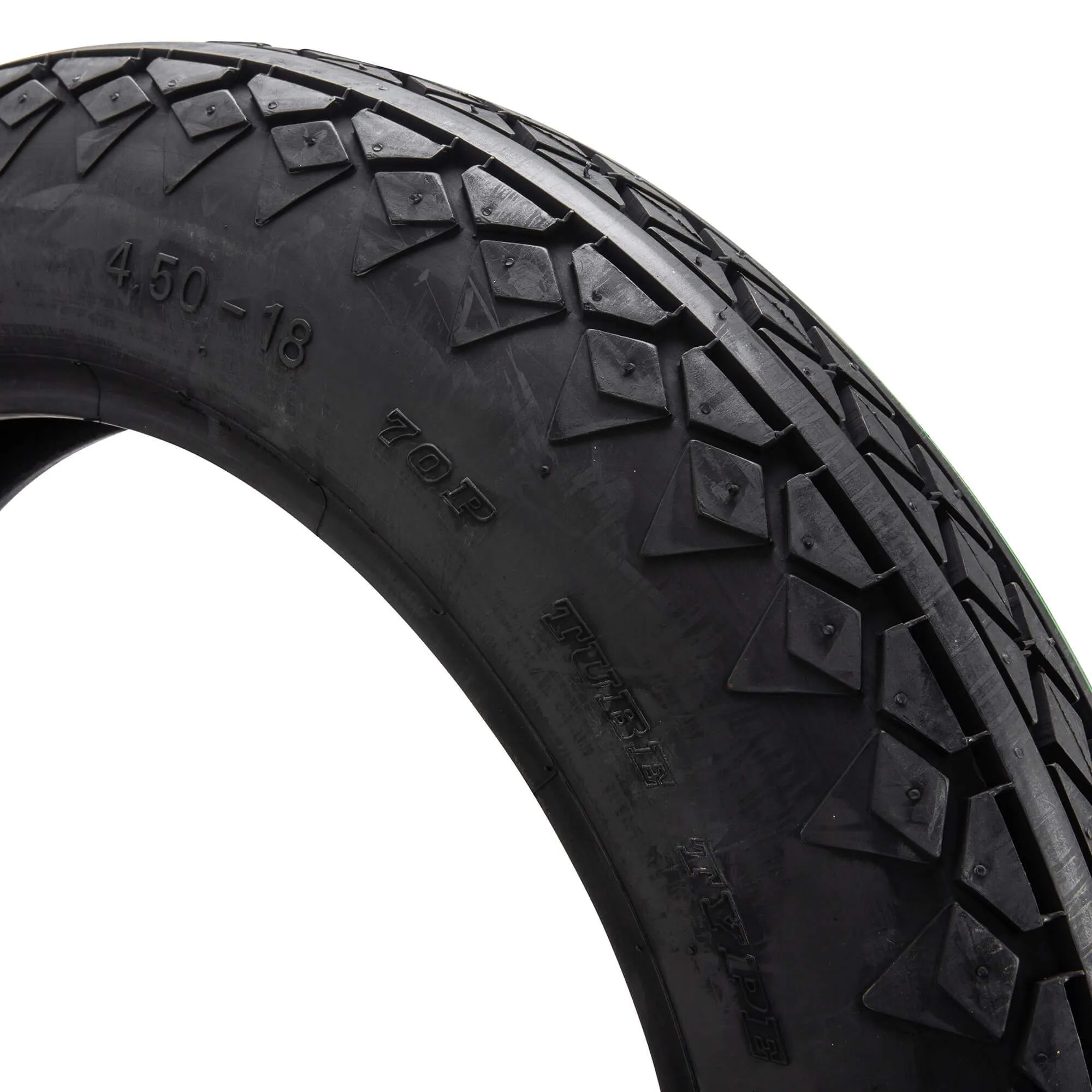 Classic Cycle Diamond Tread Motorcycle Tire 4.50-18