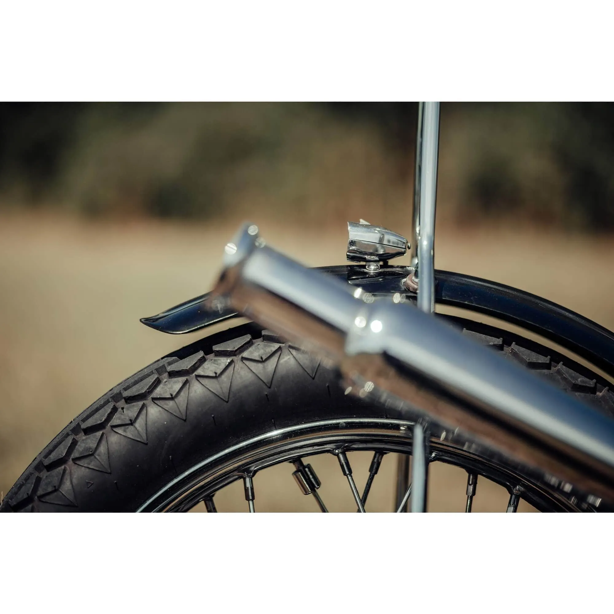 Classic Cycle Diamond Tread Motorcycle Tire 4.50-18