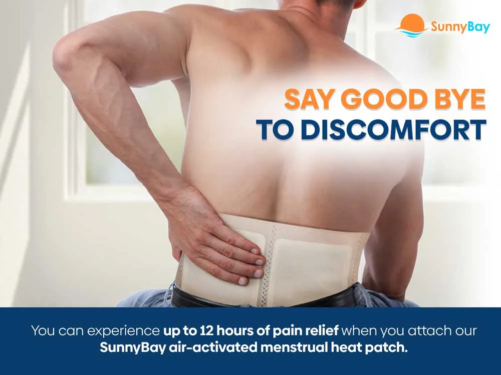 Disposable Heat Patches for Back Pain Relief with Reusable Belt