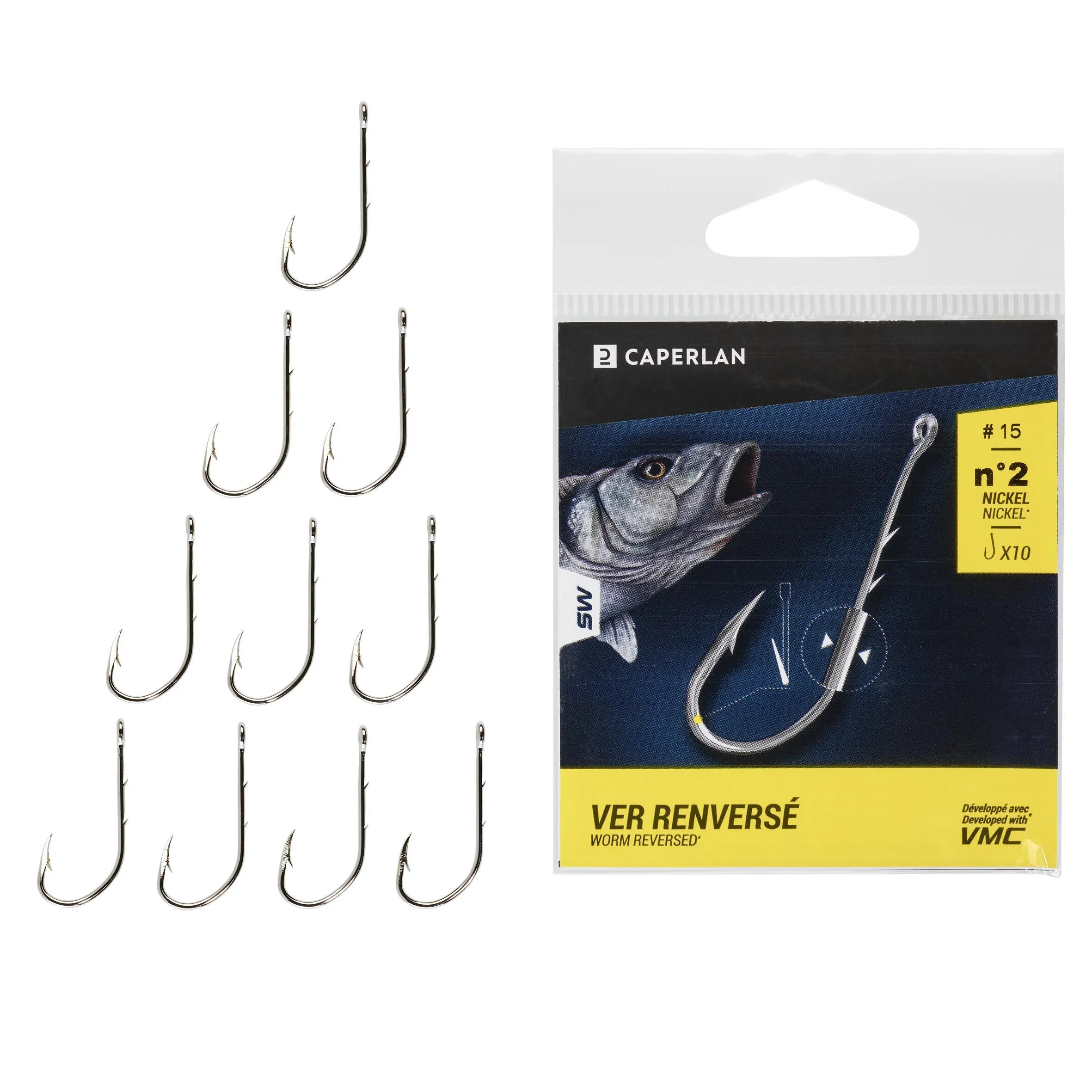 Fishing hook with eye CHINU EYE CAPERLAN