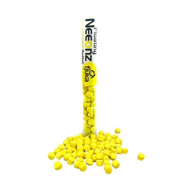Fjuka Neeonz Floating Hyper-Fluoro Hook Bait - 7mm