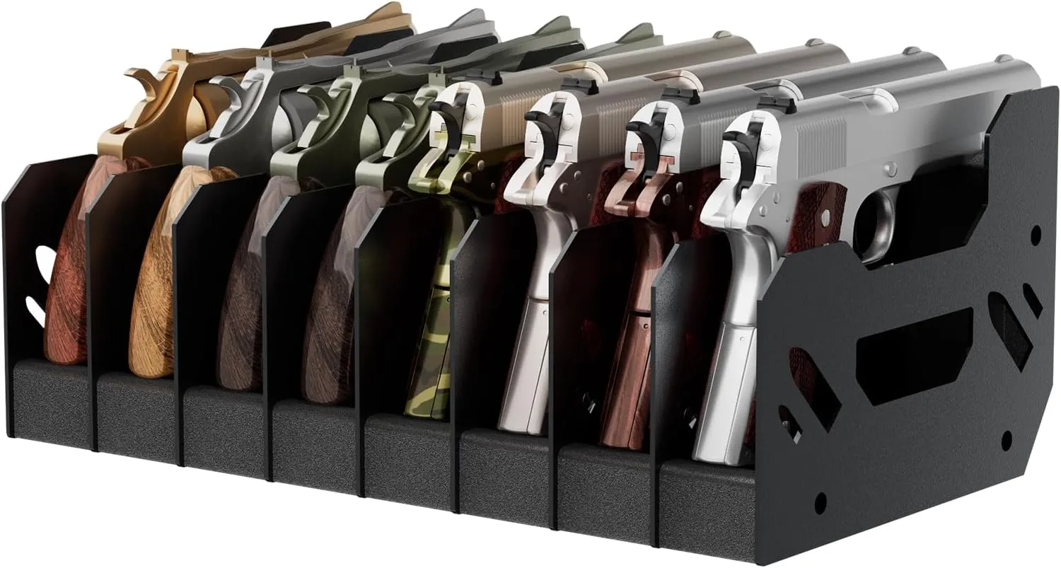 Gun Rack for Pistol, Soft Foam Pistol Rack for Gun Safe, Cabinet, Storage, Durable Handgun Stand Organizer Accessories with Moisture&Scratch Resistance&Anti-Slip, Handgun Rack Stand Display Holder