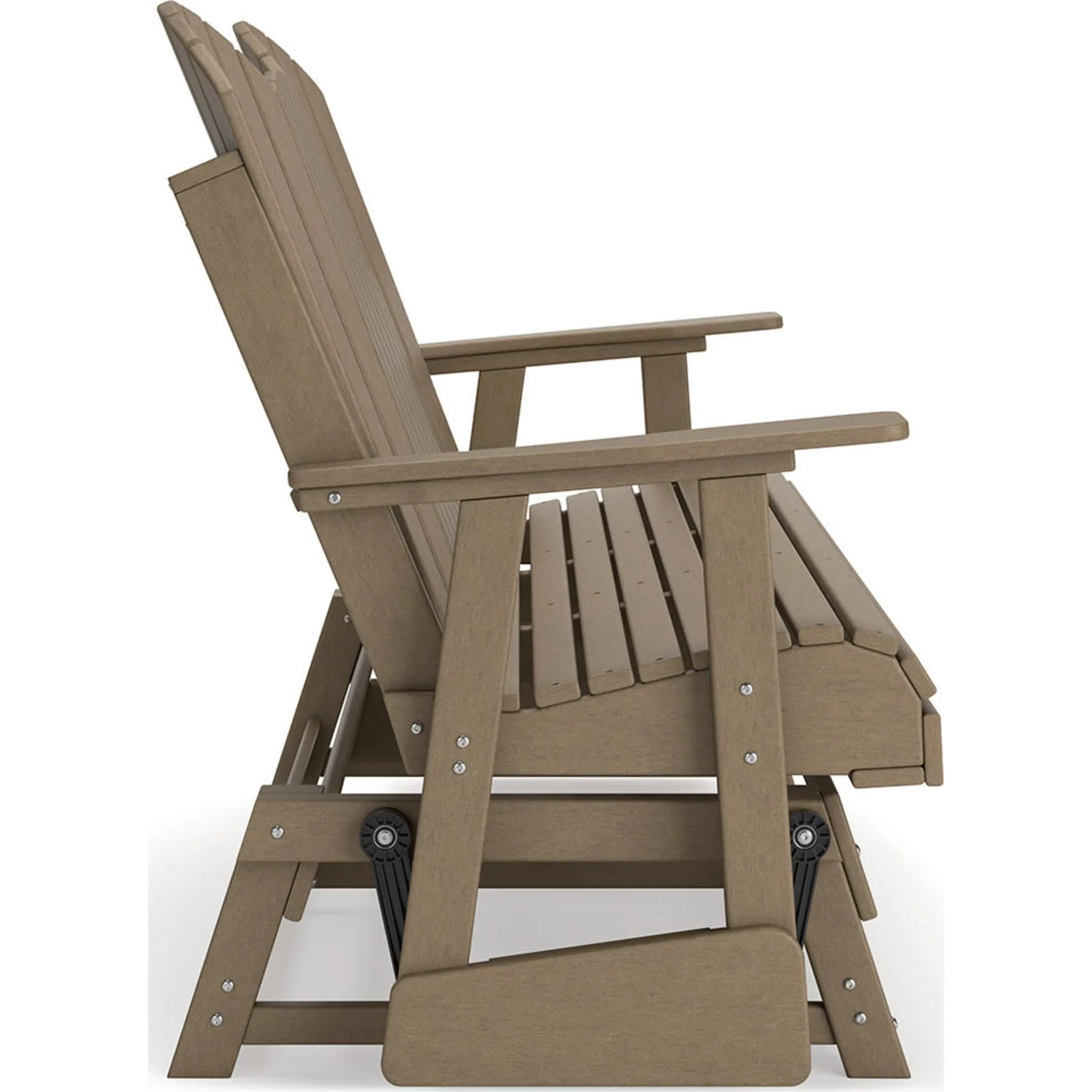 Hyland Wave Outdoor Loveseat Glider