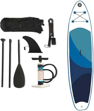 Inflatable Stand Up Paddle Board, 320 X 76 X 15 Cm Paddle Surfboard Stable Lightweight Paddle,with Accessories Board Surfboard Suit
