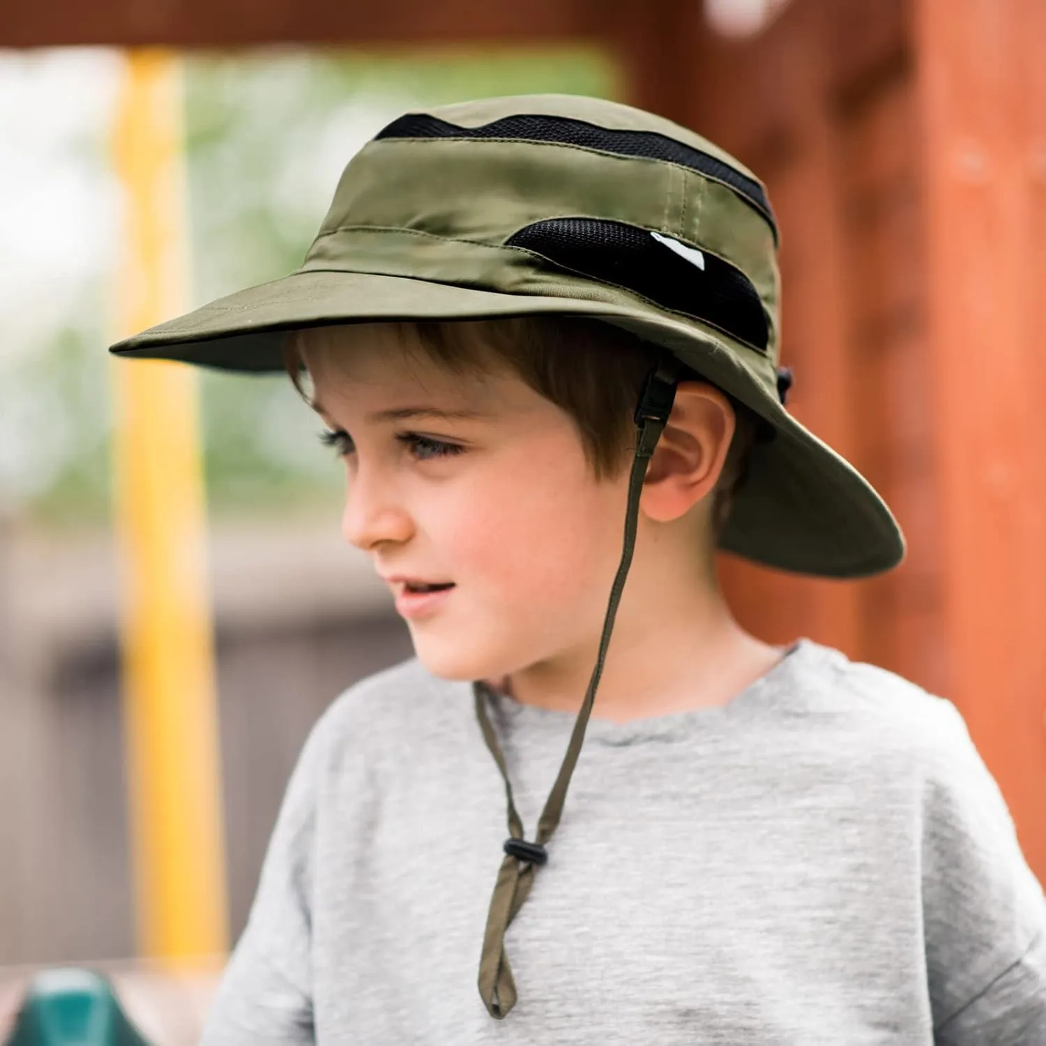JAN & JUL Junior Jasper Hat for Kids, 50  UPF Cotton, Size Adjustable