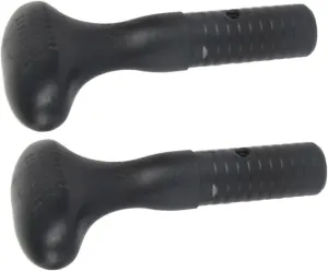 Kayak Paddle Grip Head Supplies 2 Pcs Replacement Handles Absorbent Plastic Grip for Sup Paddleboard Easy Install