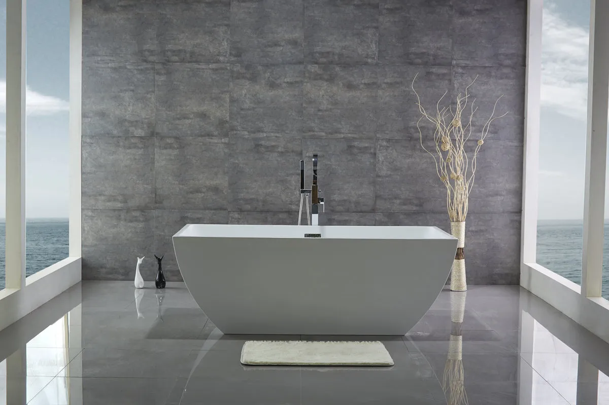 Legion Furniture WE6821 67" Acrylic Bathtub