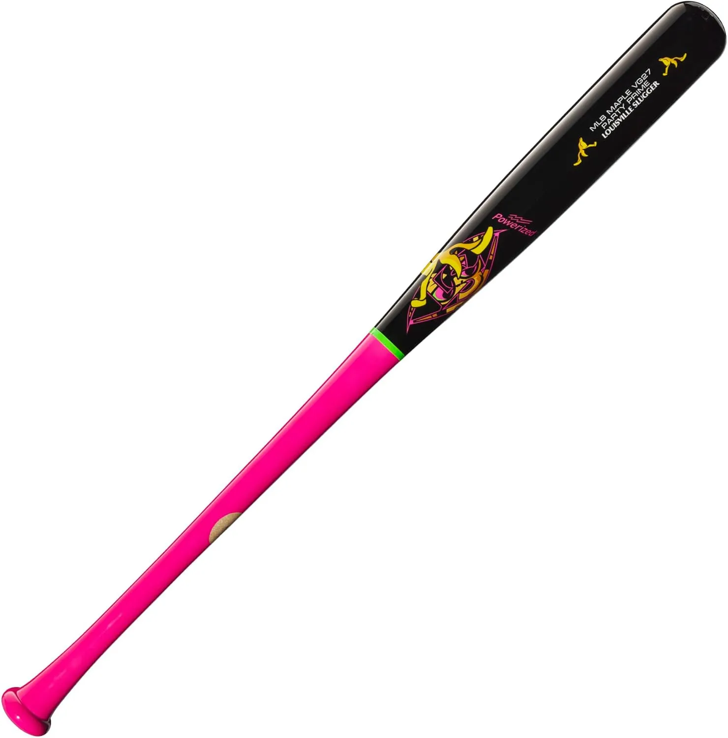 Louisville Slugger Pro Prime Savannah Bananas and Party Animals VG27 Maple Baseball Bats - 31", 32", 33", 33.5" and 34"