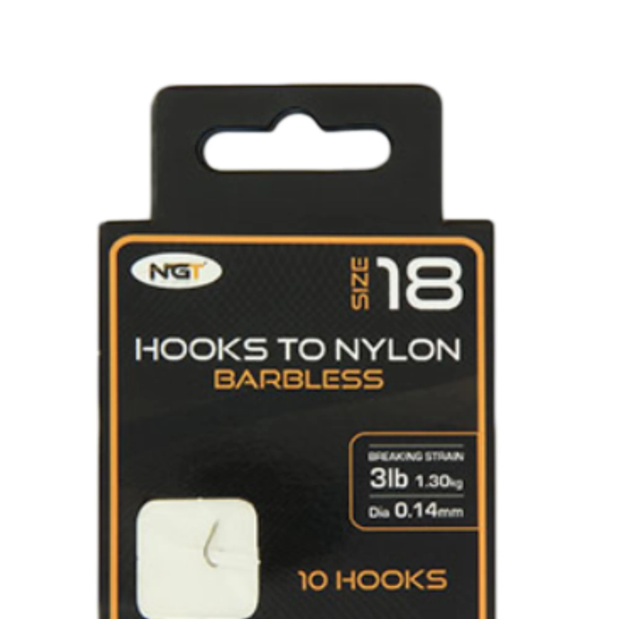 NGT Barbless Hooks to Nylon - Precision and Reliability for Every Catch