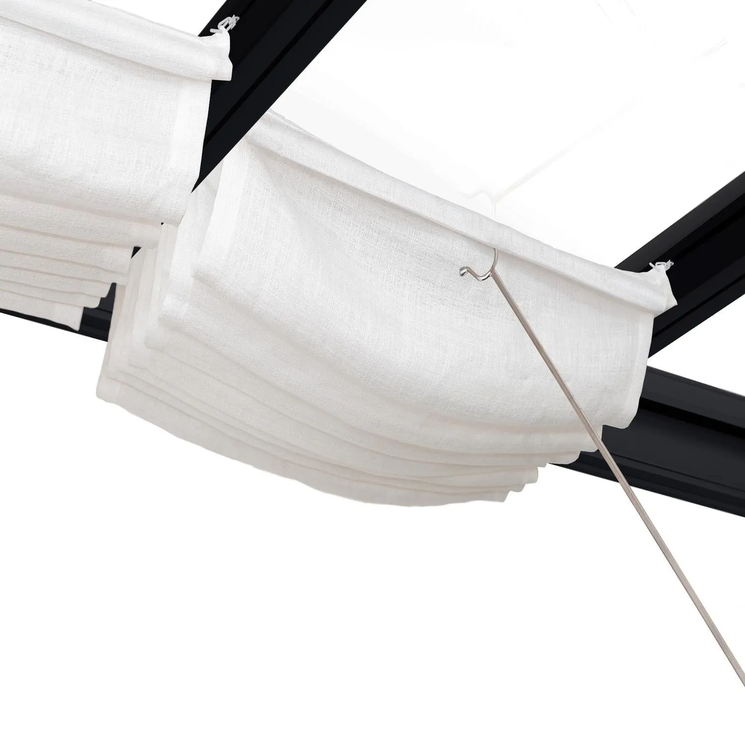 Palram - Canopia | 11x26 ft Stockholm Patio Cover Roof Blinds