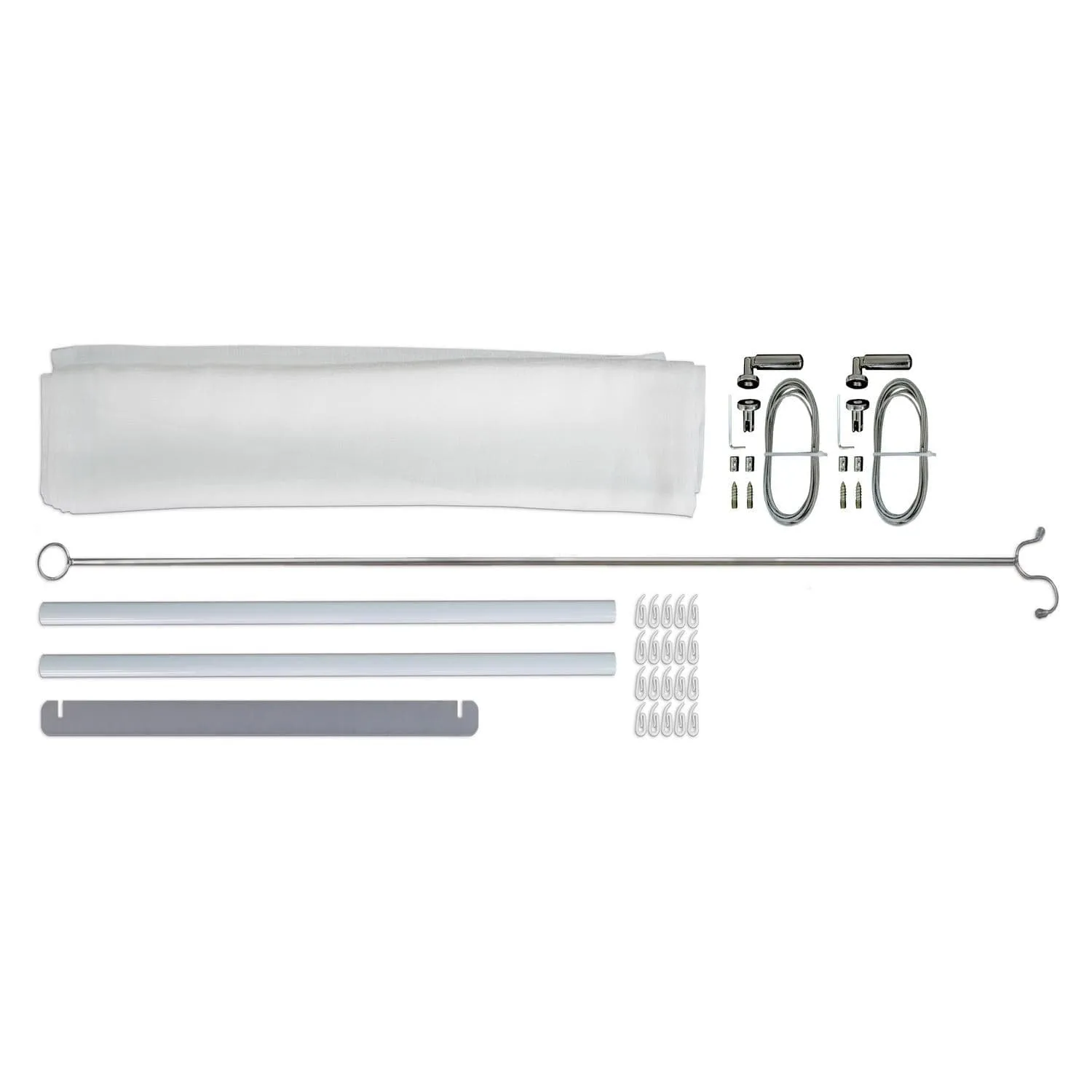 Palram - Canopia | Patio Cover Blinds 10x30 ft - White