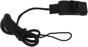 Premium Surfboard Leash, Premium Surf Leash SUP Leg Rope, Straight Leg Rope Premium SUP Leash, Surfboard Foot Rope, Adjustable Ankle Cuff Paddle Board Safety Lifeline (Black)