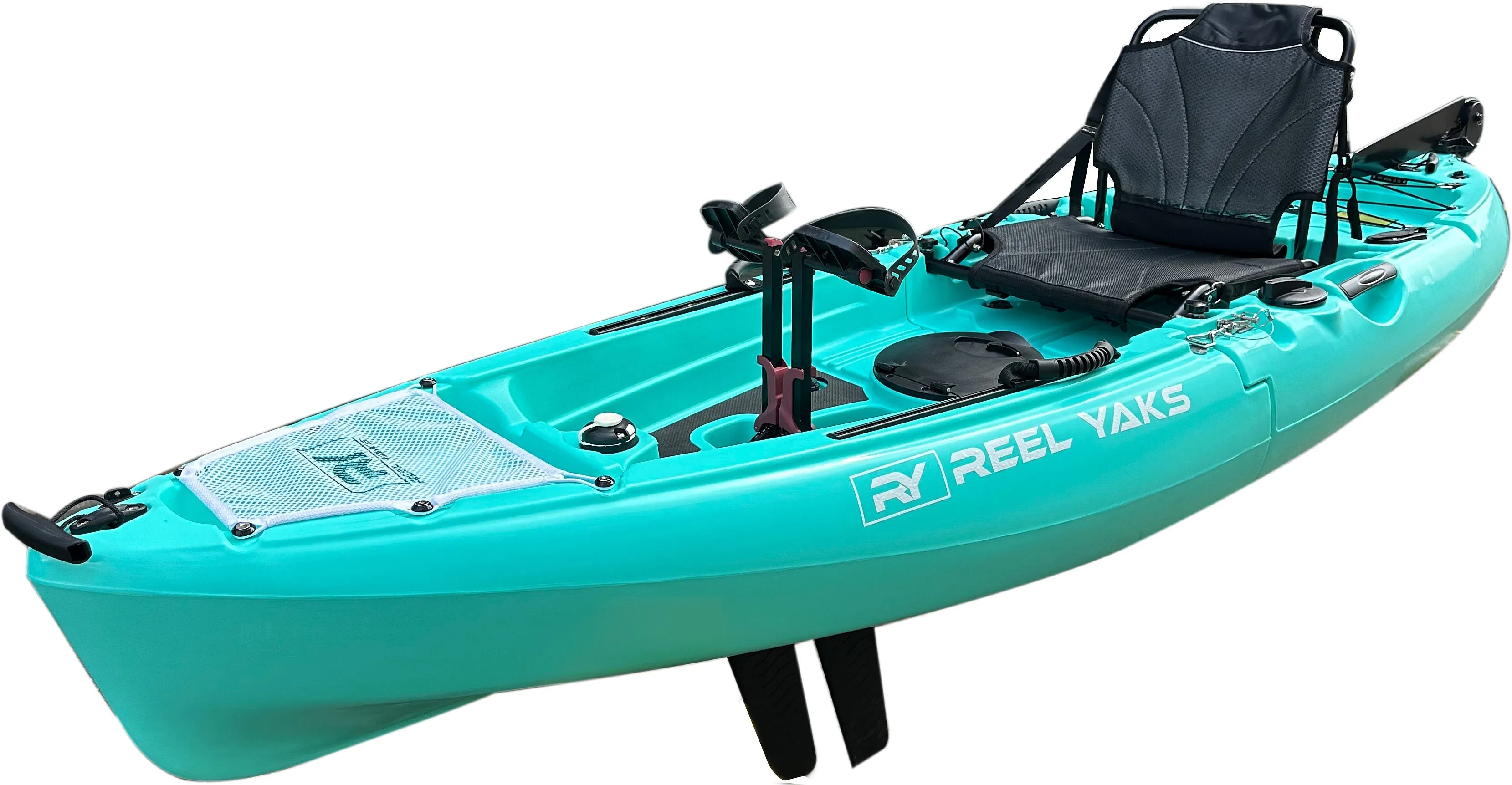 ReelYaks Raptor 9.5ft Modular Pedal Fishing Kayak