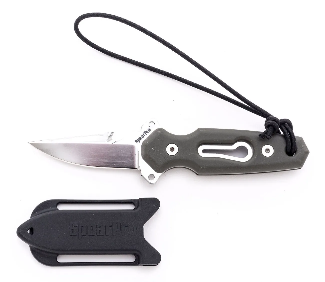 SpearPro Ranger Mini Drop 3.0" Stainless Steel Dive Knife Polished