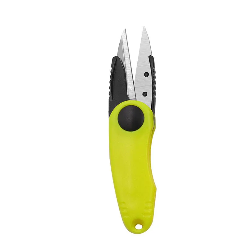 Stainless Steel Folding Fishing Scissors with Leather Sheath  Essential Gear