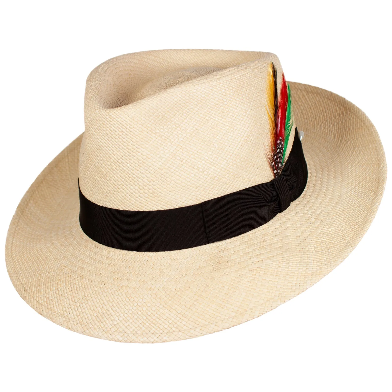 The Sophisticate Panama Straw Hat in Camel