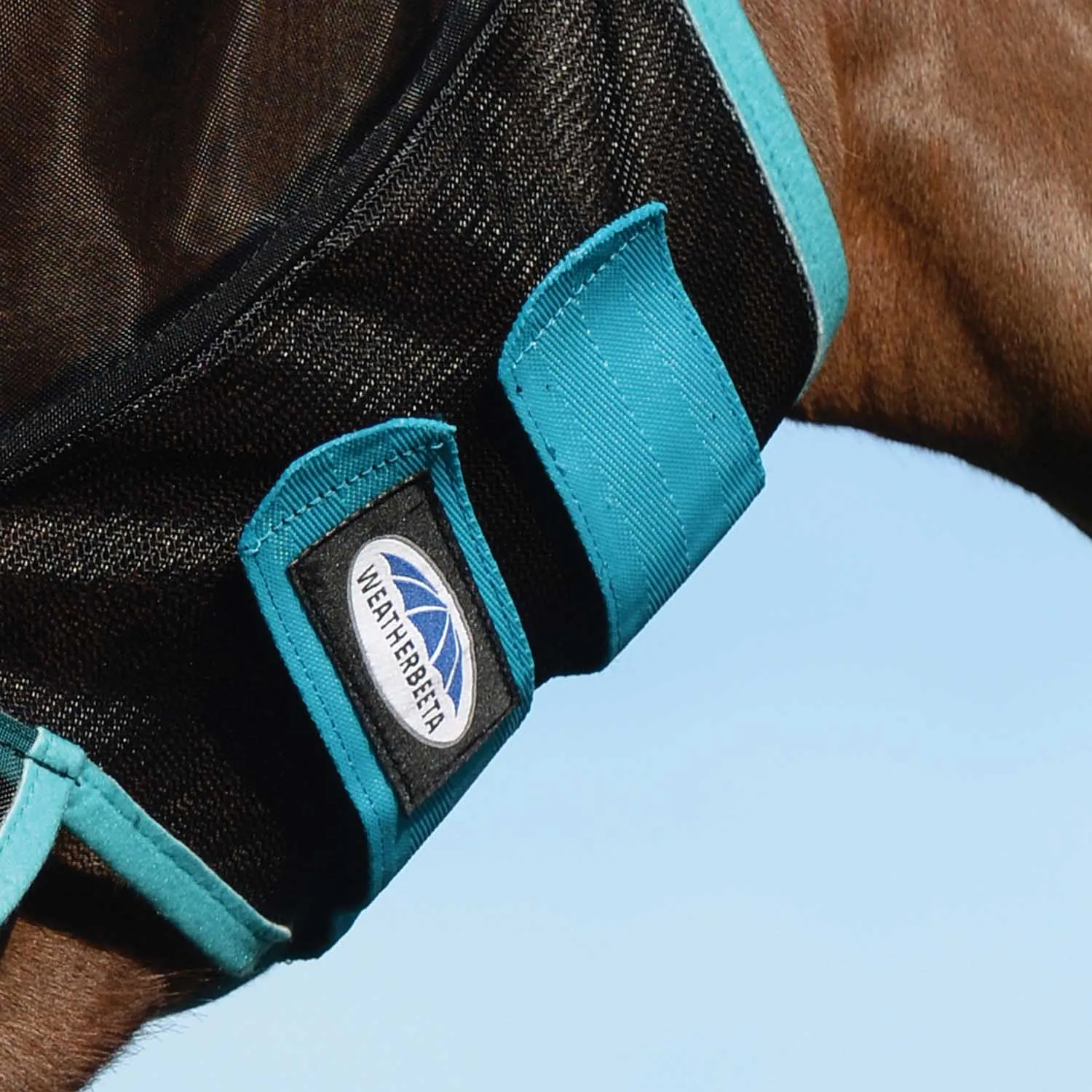 WeatherBeeta ComFITec Deluxe Fine Mesh Fly Mask with Ears & Nose