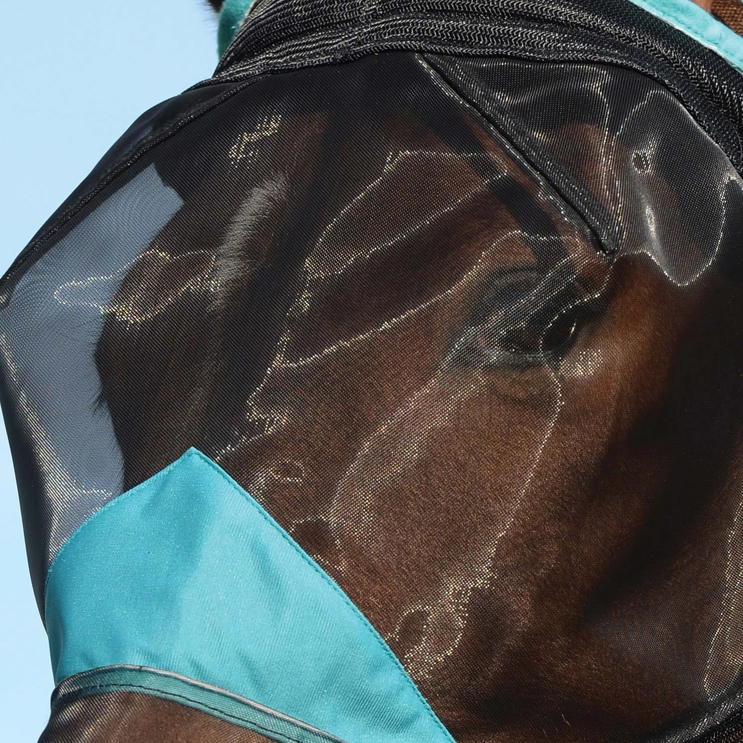 WeatherBeeta ComFITec Deluxe Fine Mesh Fly Mask with Ears & Nose