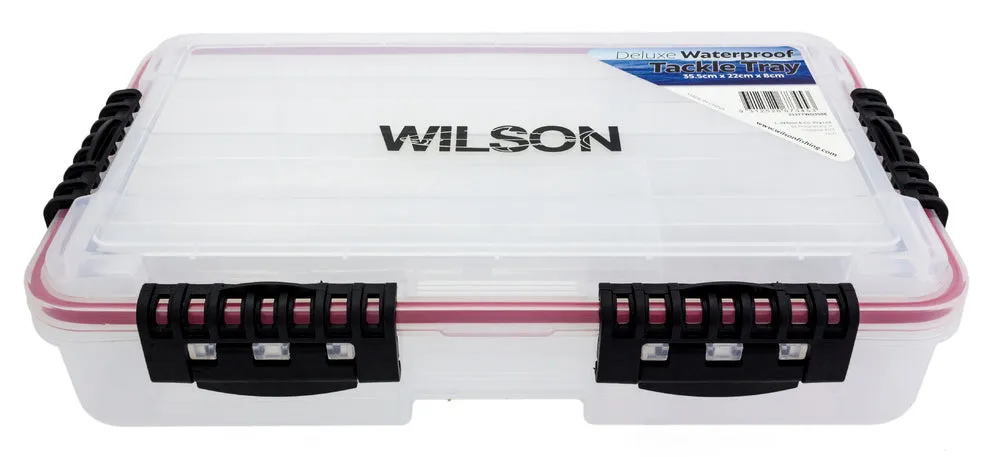 Wilson Deluxe Waterproof Tackle Tray