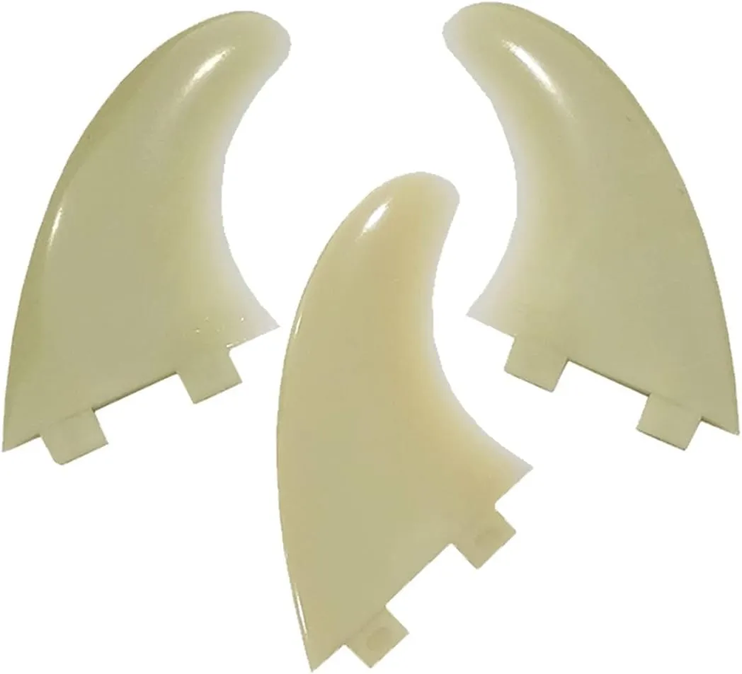 YXMY2020 Surfboard Fins 3Pcs Fiberglass Surfboard Keel Fin Honeycomb Fin Set Paddle Board Fin SUP Surfing Fin for Surfboard Modification